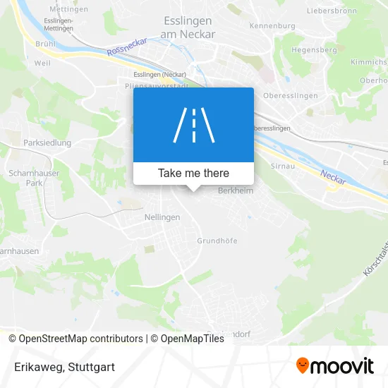 Карта Erikaweg