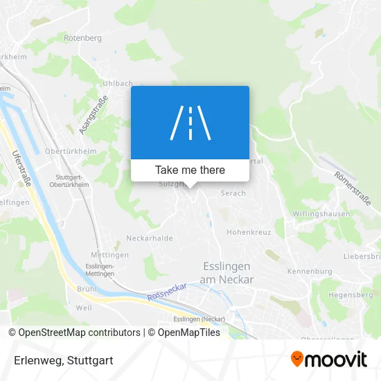 Карта Erlenweg