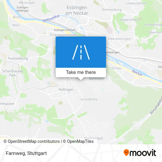 Карта Farnweg