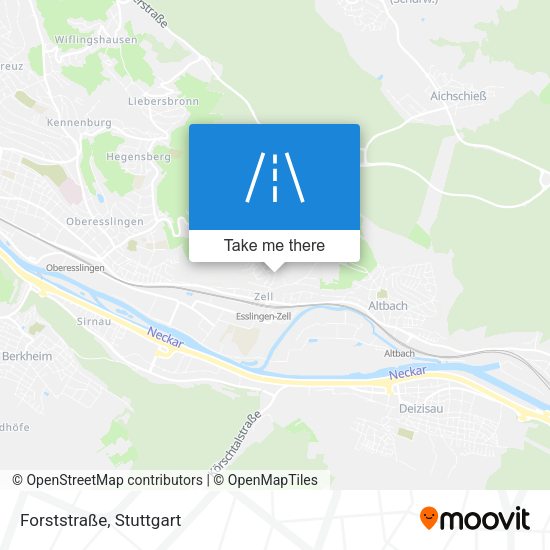 Карта Forststraße