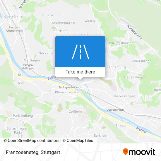 Карта Franzosensteg