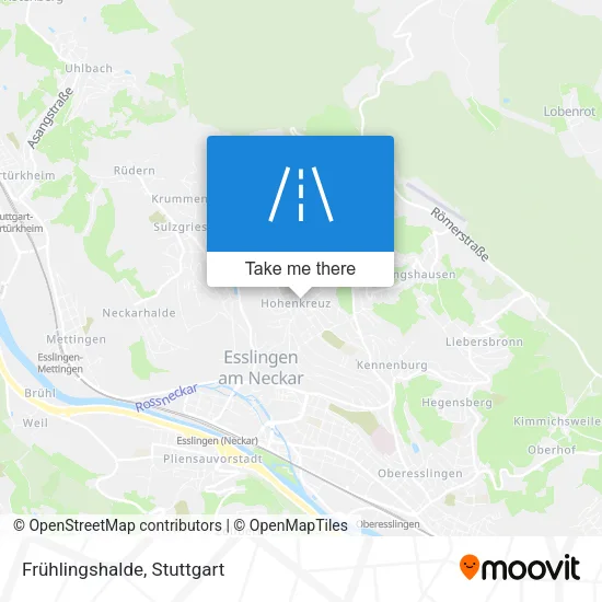 Карта Frühlingshalde
