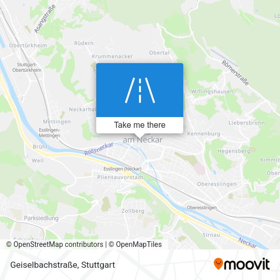 Карта Geiselbachstraße