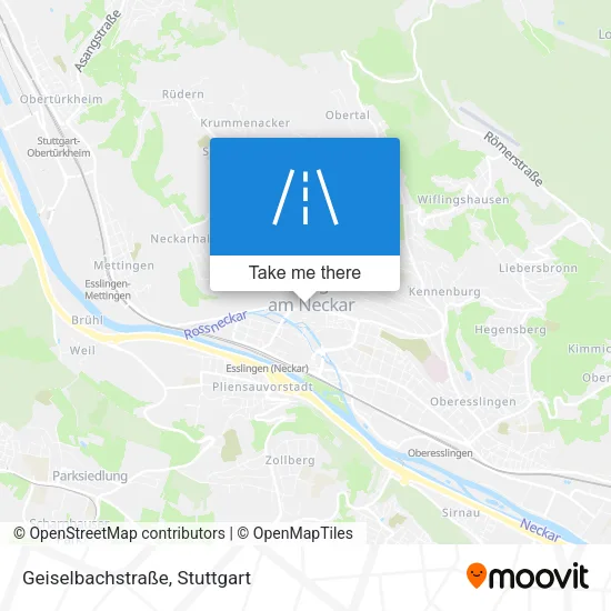 Карта Geiselbachstraße