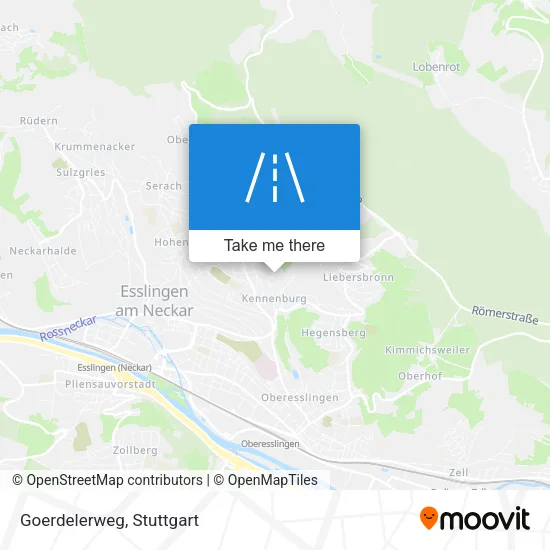 Карта Goerdelerweg