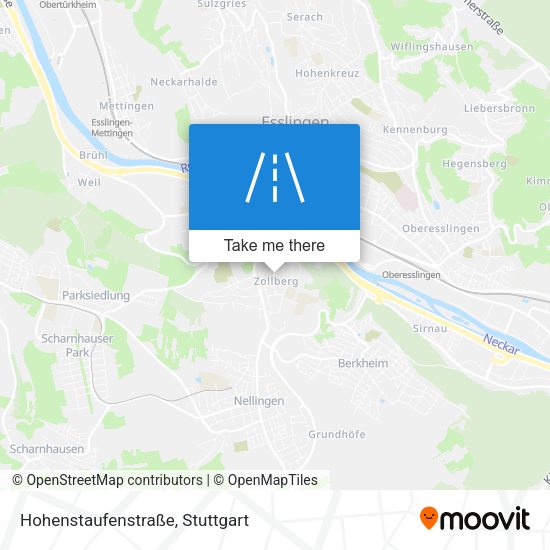 Hohenstaufenstraße map