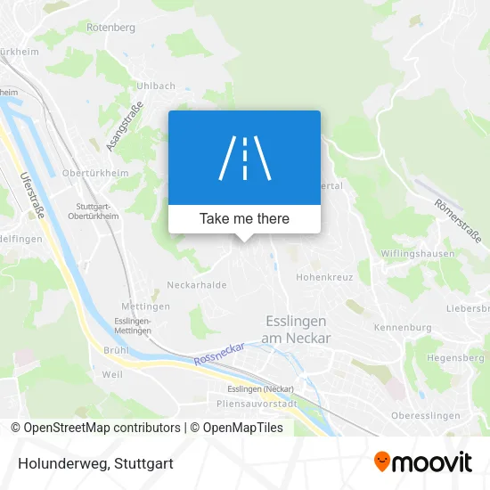 Карта Holunderweg