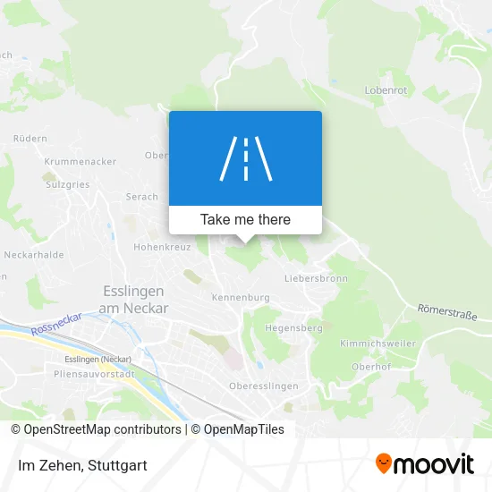 Карта Im Zehen