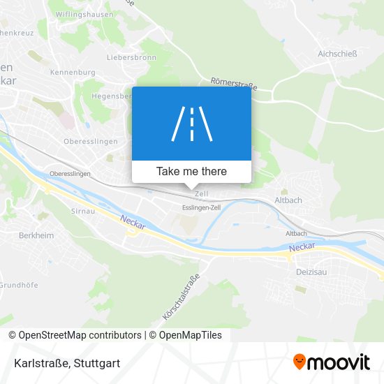 Карта Karlstraße