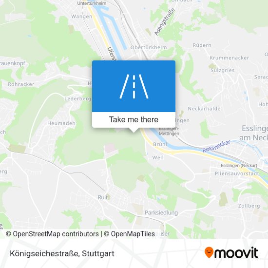 Königseichestraße map