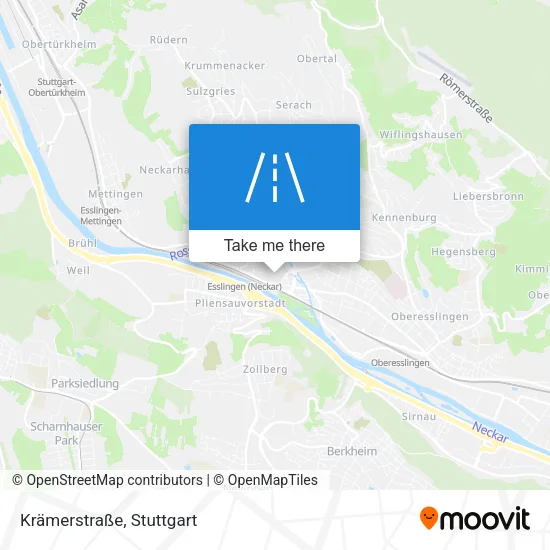Карта Krämerstraße