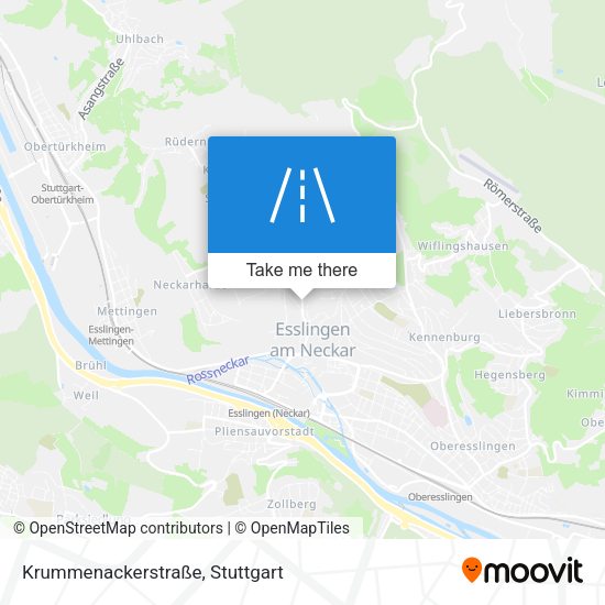 Krummenackerstraße map
