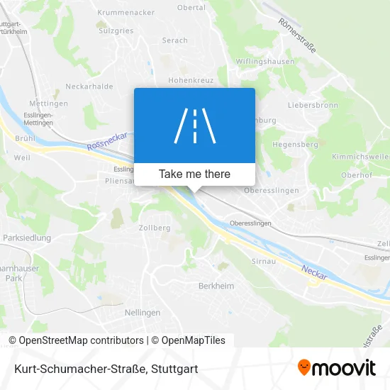 Карта Kurt-Schumacher-Straße