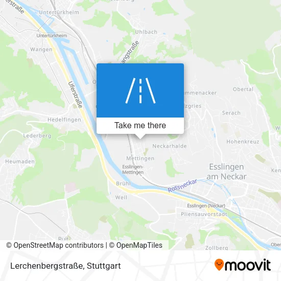 Карта Lerchenbergstraße