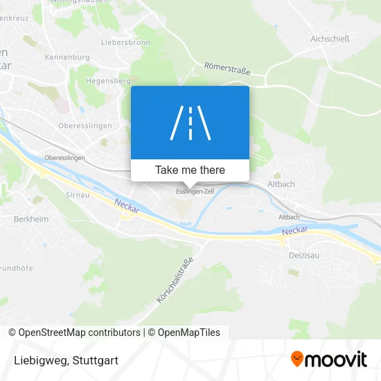 Карта Liebigweg