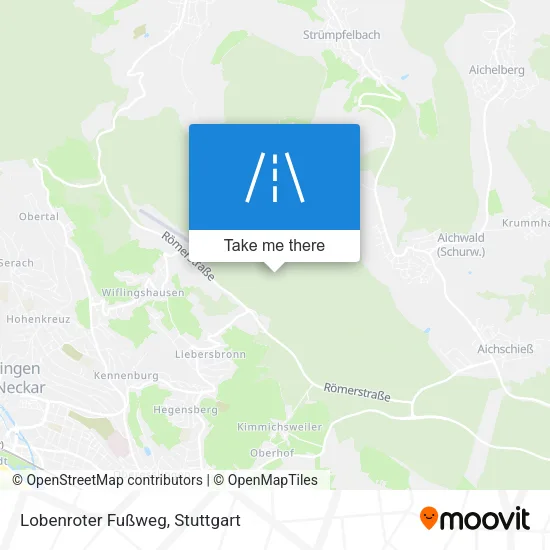 Карта Lobenroter Fußweg