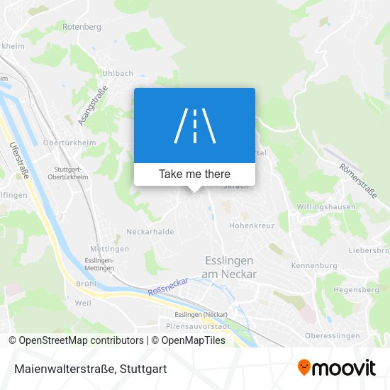Maienwalterstraße map