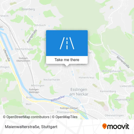 Maienwalterstraße map