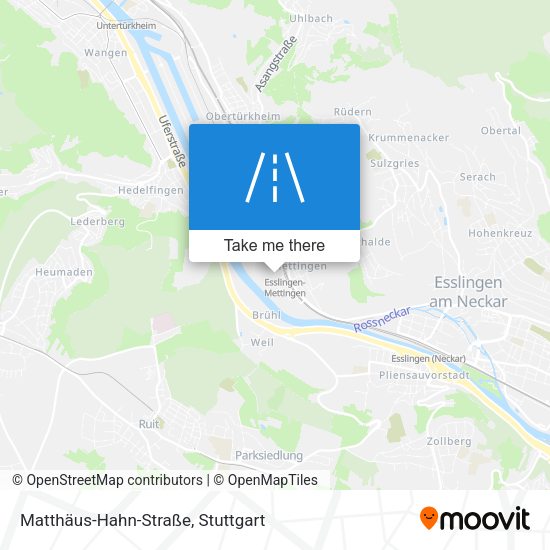 Matthäus-Hahn-Straße map
