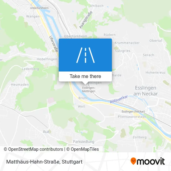 Карта Matthäus-Hahn-Straße