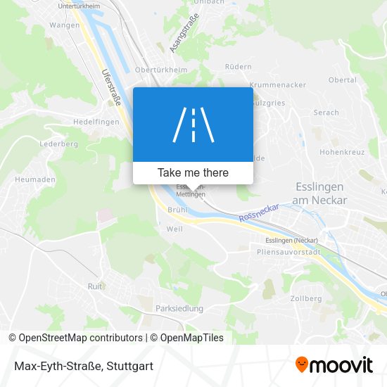 Карта Max-Eyth-Straße