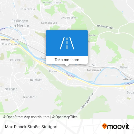 Карта Max-Planck-Straße