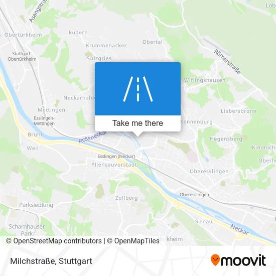 Карта Milchstraße