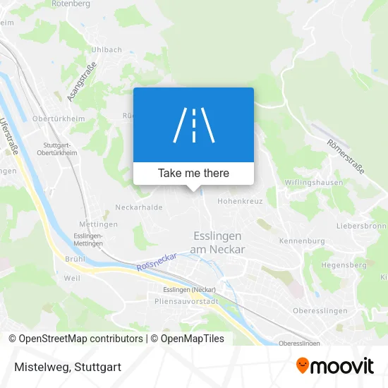Карта Mistelweg
