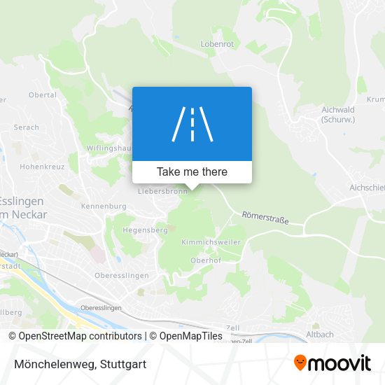 Карта Mönchelenweg