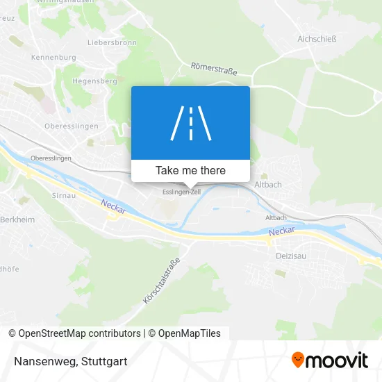Карта Nansenweg