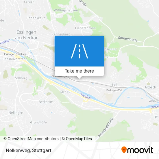 Карта Nelkenweg