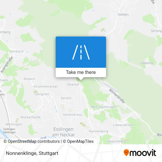 Карта Nonnenklinge