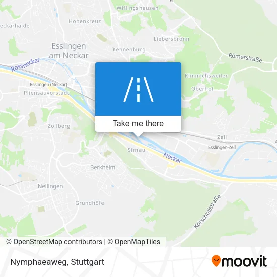 Карта Nymphaeaweg