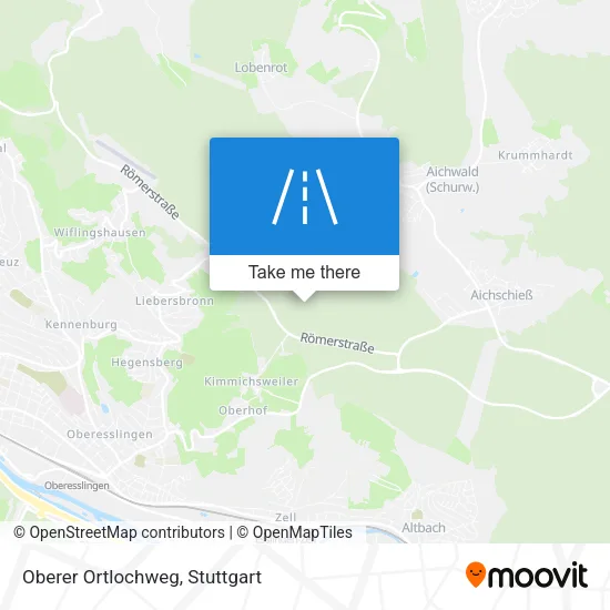 Карта Oberer Ortlochweg