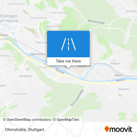 Карта Ohmstraße
