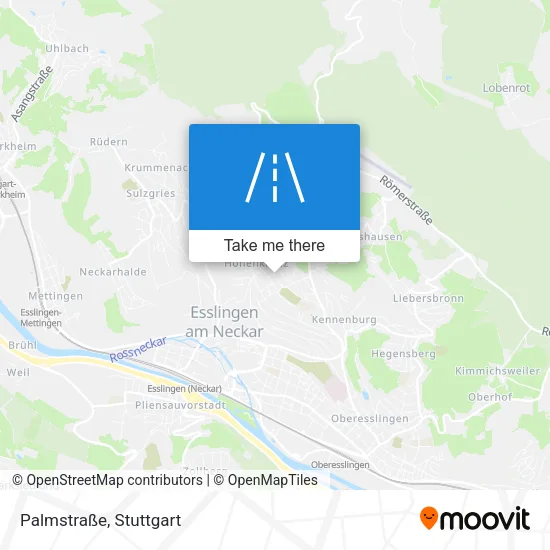 Карта Palmstraße