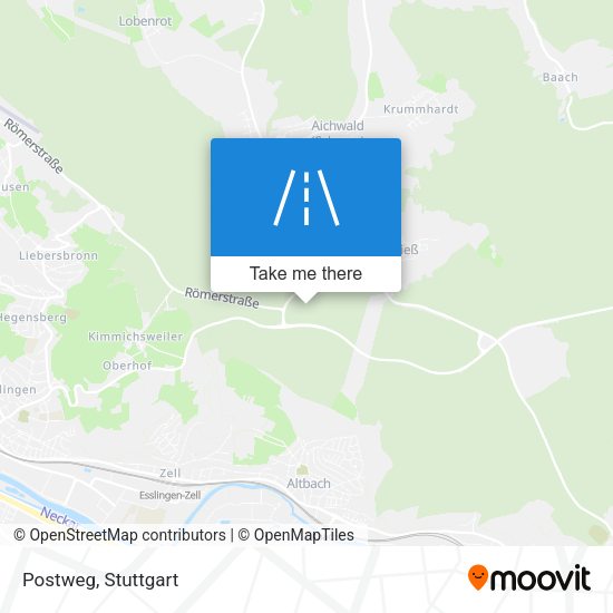 Карта Postweg