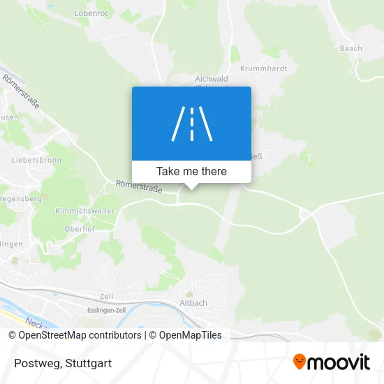 Карта Postweg