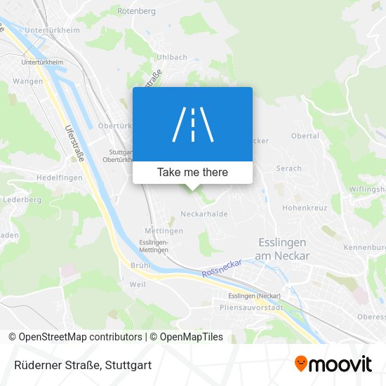 Rüderner Straße map