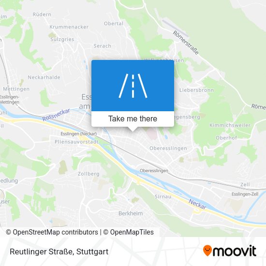 Reutlinger Straße map