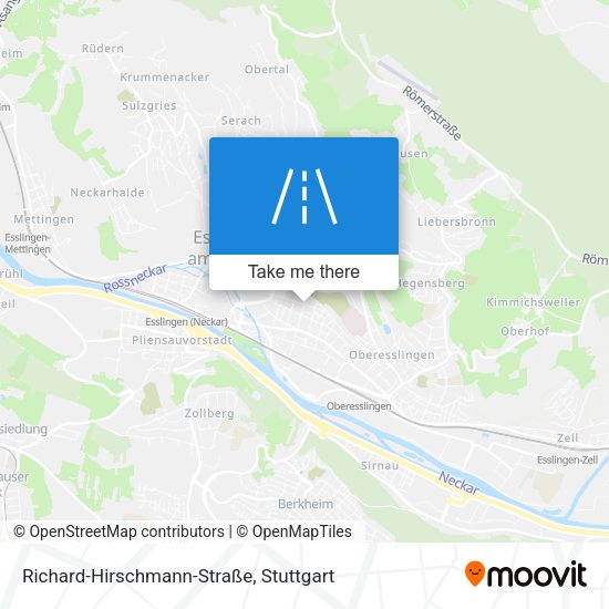 Карта Richard-Hirschmann-Straße