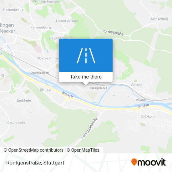 Röntgenstraße map
