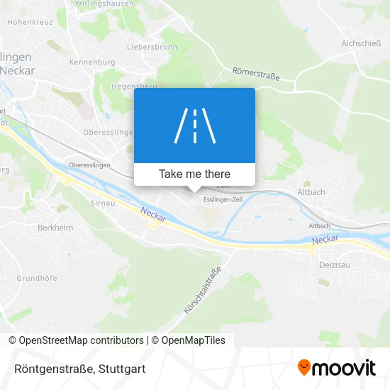 Карта Röntgenstraße