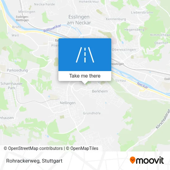 Карта Rohrackerweg