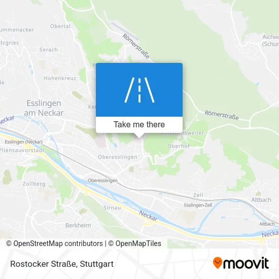 Карта Rostocker Straße