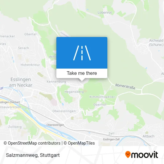 Карта Salzmannweg