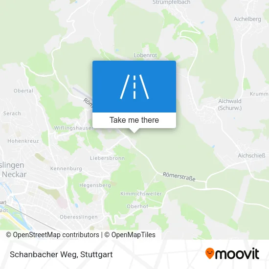 Карта Schanbacher Weg