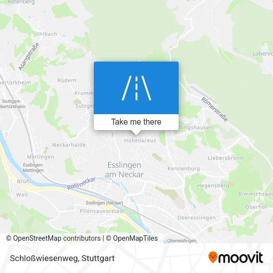 Карта Schloßwiesenweg