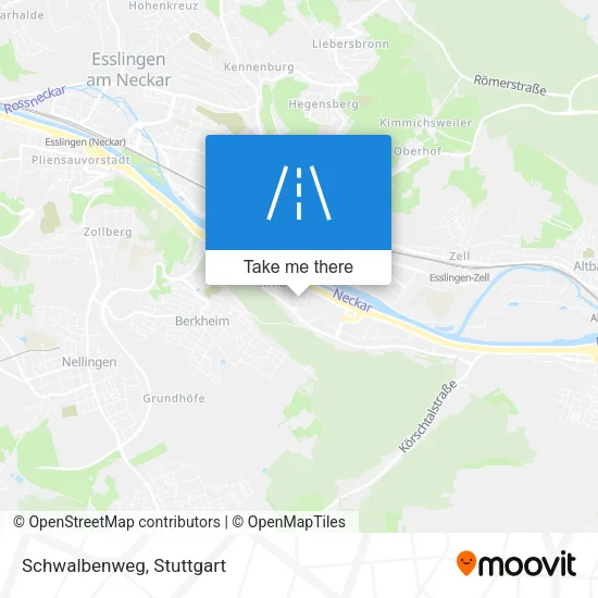 Карта Schwalbenweg