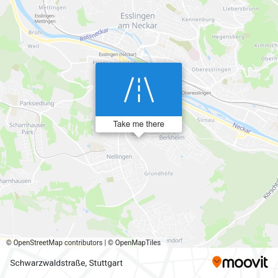 Schwarzwaldstraße map